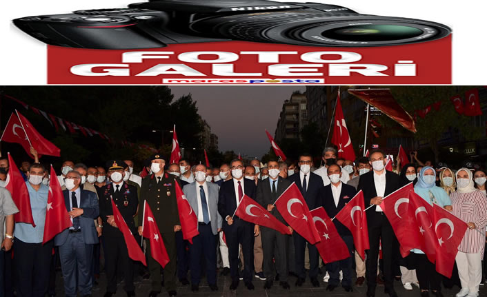 Kahramanmaraş ayakta: “Türkiye Geçilmez”