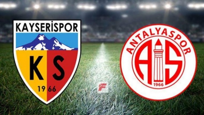 Yukatel Kayserispor, Fraport TAV Antalyaspor'u ilk yarıda mars etti