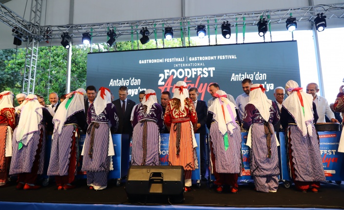 Food Fest Antalya Gastronomi Festivali kapılarını açtı